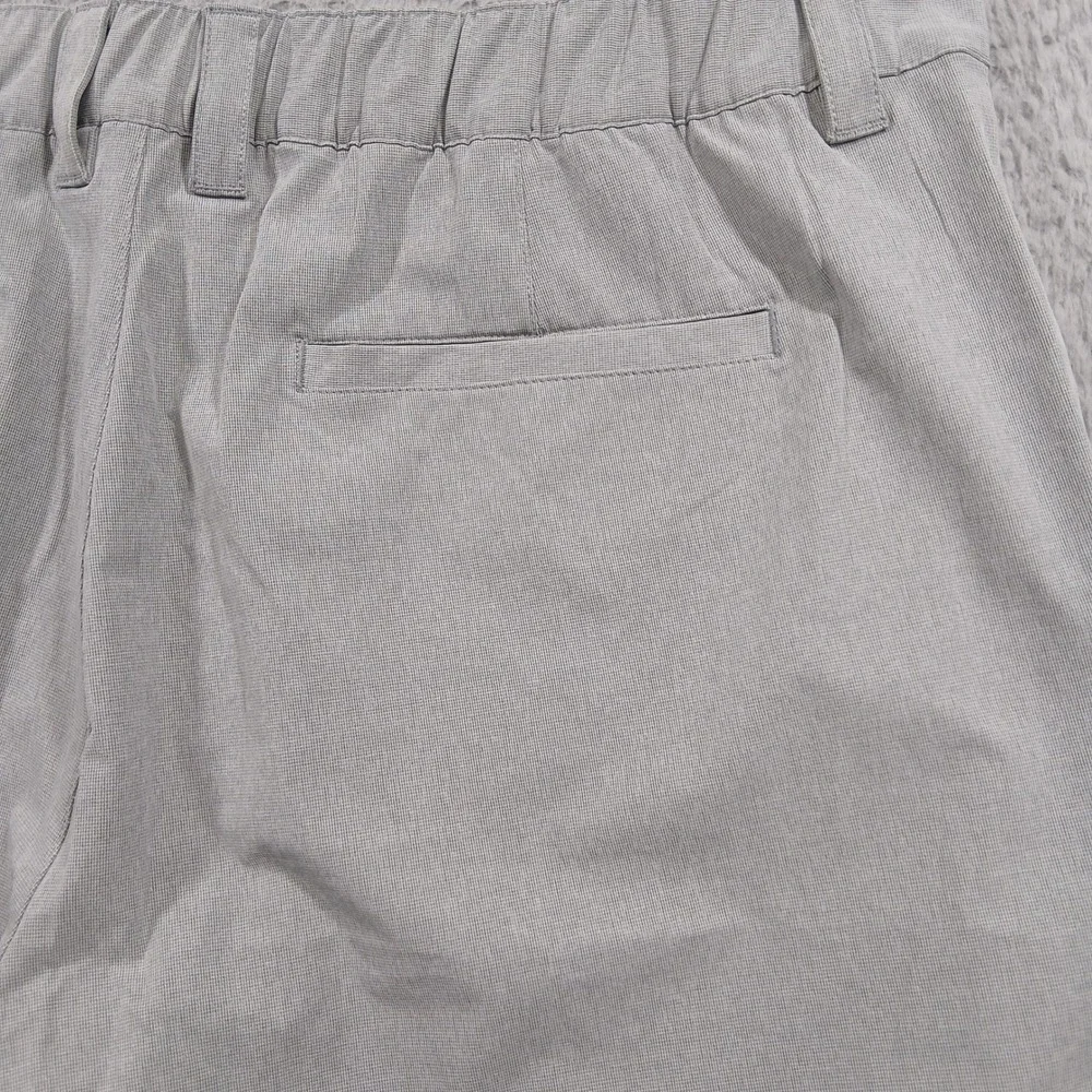 Banana Republic Core Temp Shorts Men's 38 Performance Stretch Grey‎
